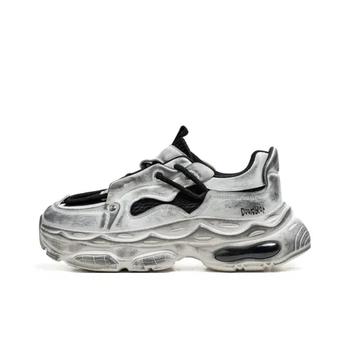 Budding Bear Anti Slip Wear Resistant Breathable Height Increasing Low Top Chunky Sneakers Men's
