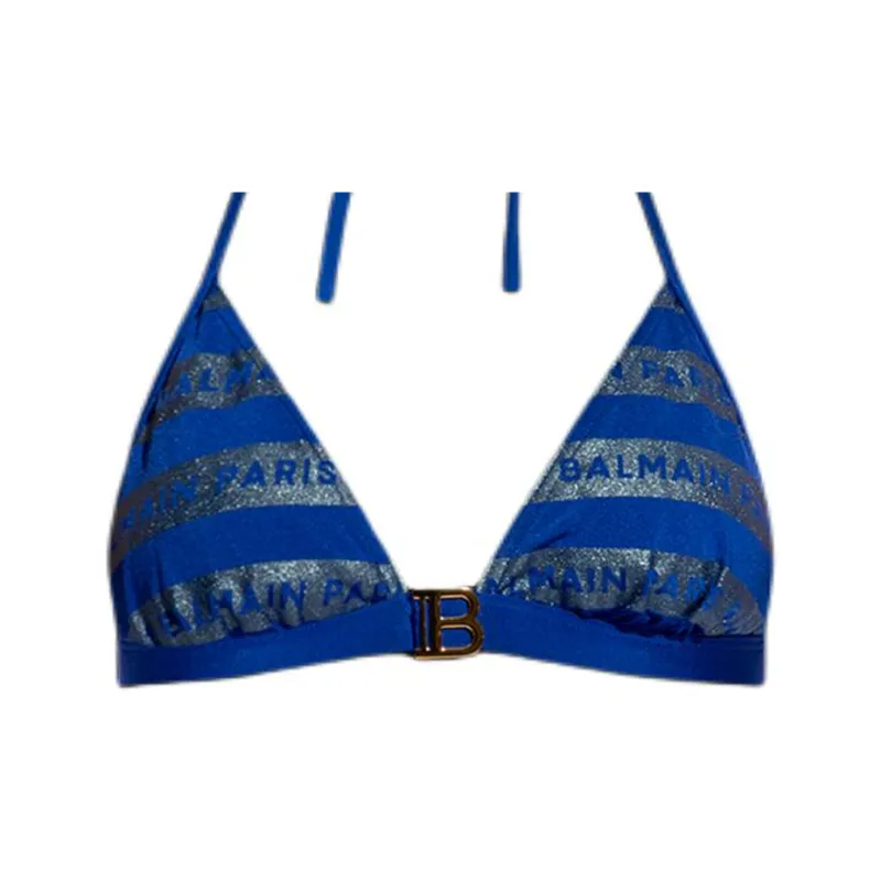 BALMAIN Paris Triangle Two-Piece Bikini Set-1