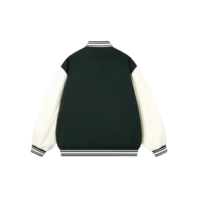 Teddy Bear Collection TeddyClub Series Baseball Jacket Coat Unisex-4