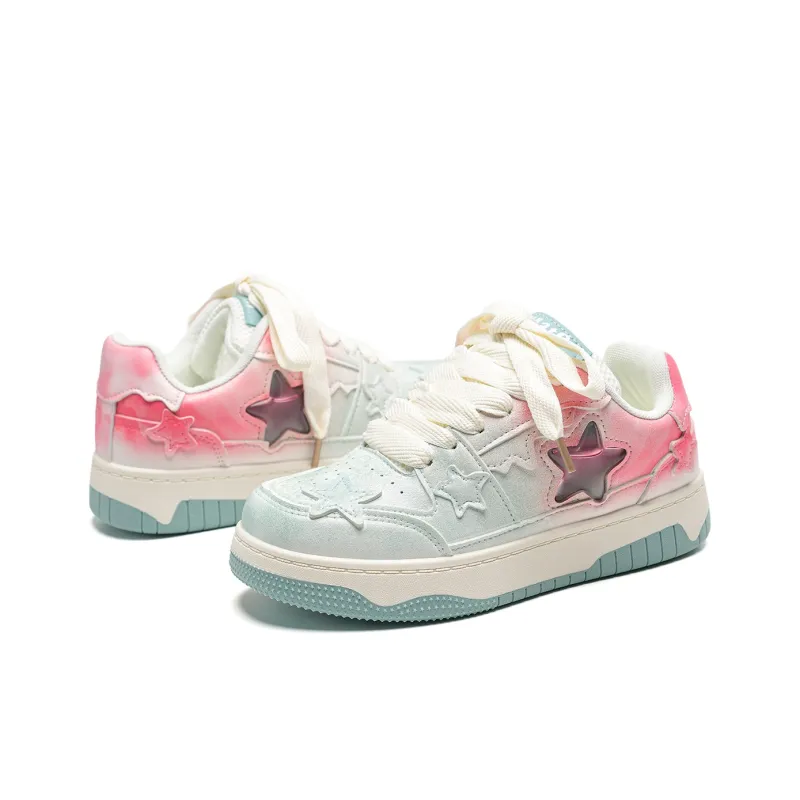 Teddy Bear Collection Coverage Slip Resistant And Abrasion Resistant Low Top Skateboard Shoes Women's-9