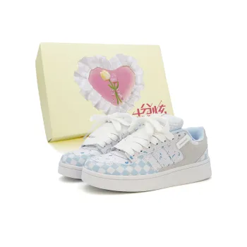 FULLXUAN Low Top Skateboard Shoes Women's Blueberry