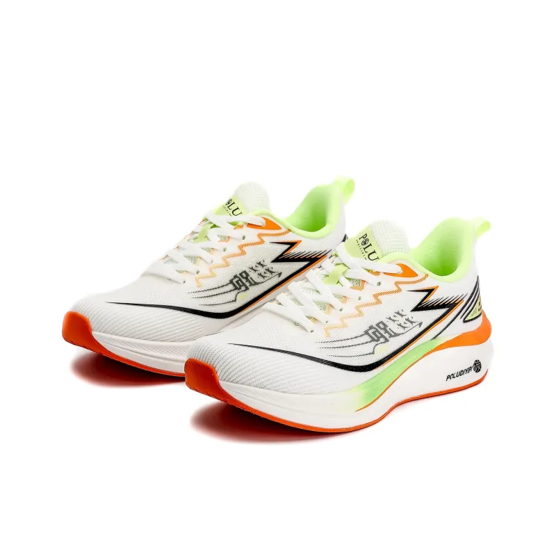 POLUDIYIPI Blaze GT7.0 SPEED Rebound Lightweight Breathable Sprint Long Distance Running Shoes Unisex Lime White-1