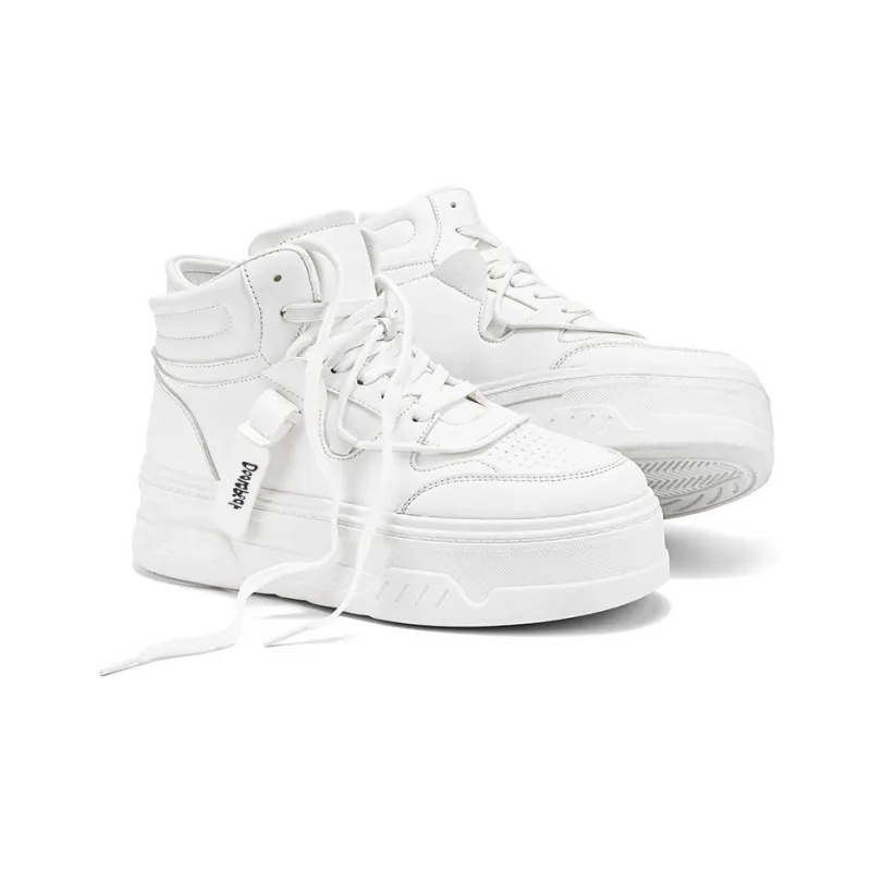 Budding Bear Anti Slip And Wear Resistant Height Increasing High Top Skateboard Shoes Men's-15