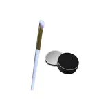 White Gold-Thumb Concealer Brush (Trumpets)+Brush Case