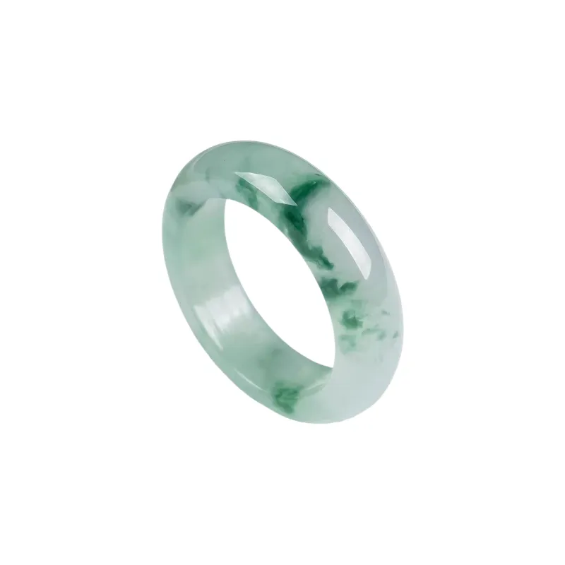 Lingxiang Yurun Dulong Jade Rings Unisex-0