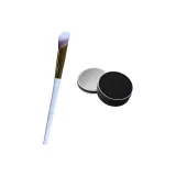 White Gold-Thumb Concealer Brush (Tubas)+Brush Case