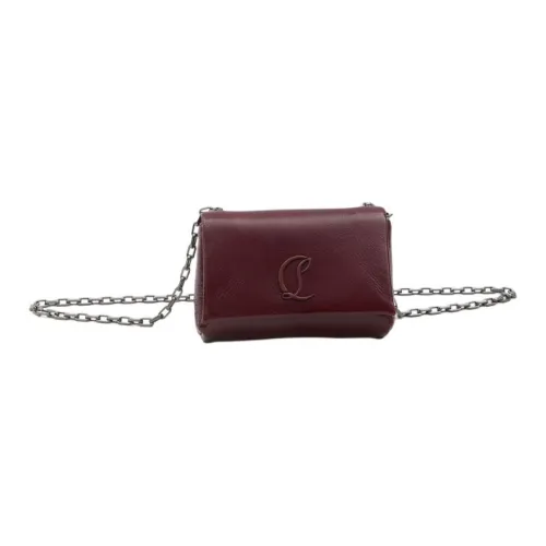 Christian Louboutin Loubi54 Foldover Top Shoulder Bag