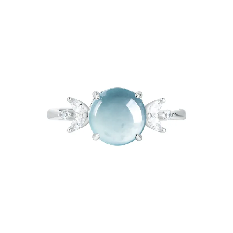 LIANGYUXI Glutinous Jade Jadeite Rings Women's-0