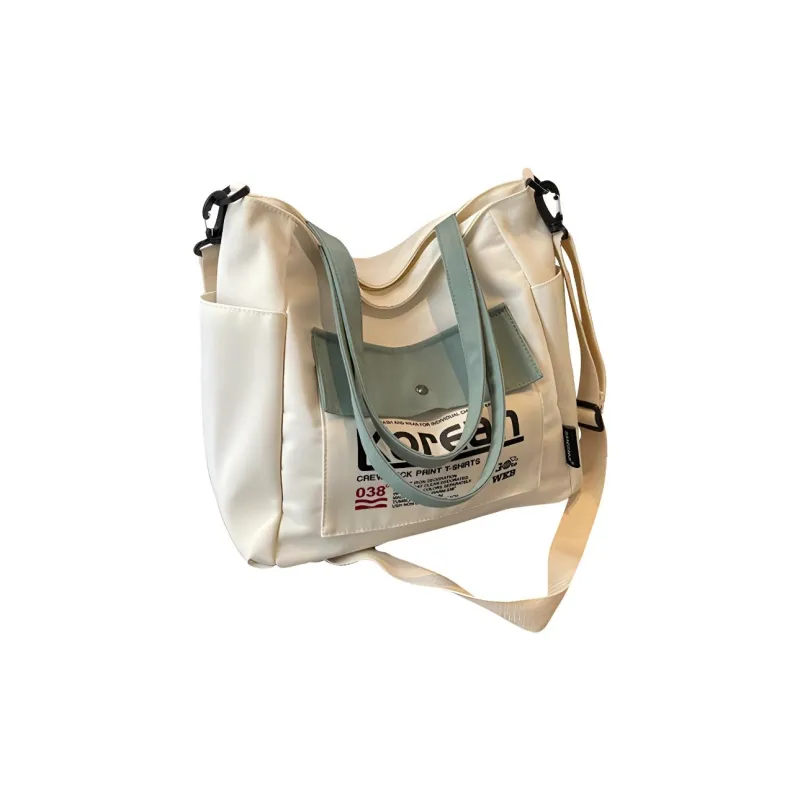 ADOONGA Canvas Shoulder Bag Regular Unisex Multicolor-0