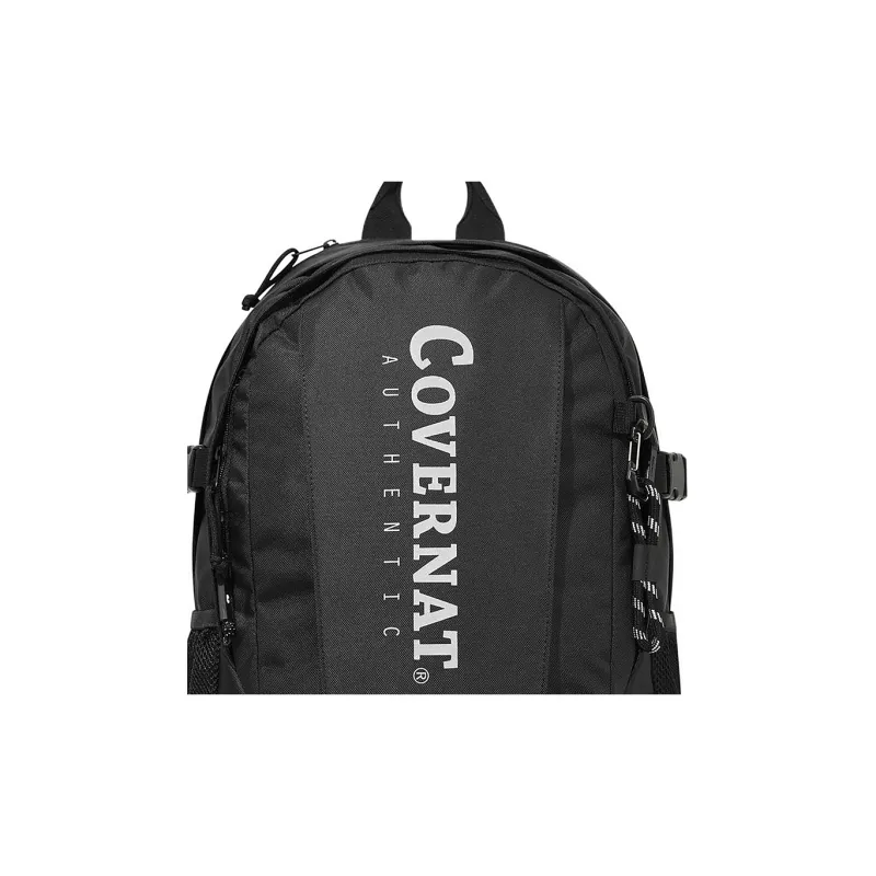 COVERNAT Recycled Polyester Backpack Men's Black-4