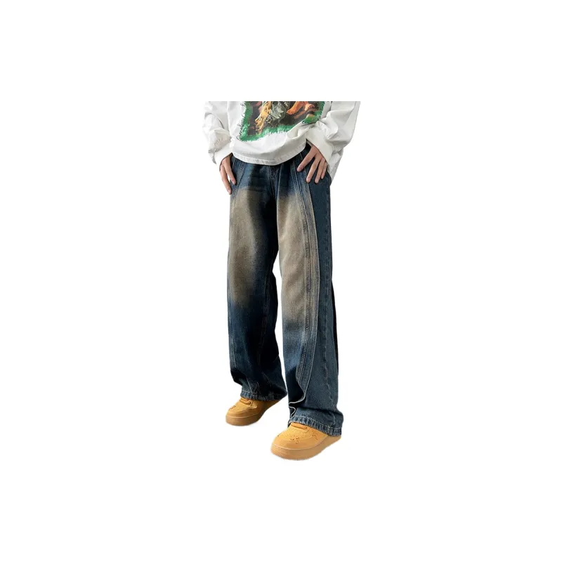 PAINT STAIN Jeans Unisex-17