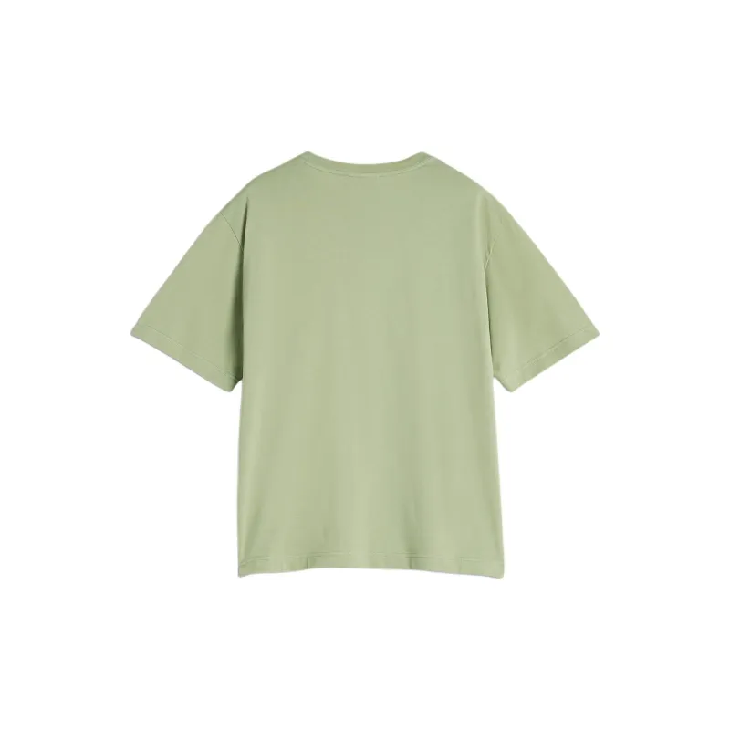 Maison Kitsune Embossed Profile Fox Oversized T Shirt-1