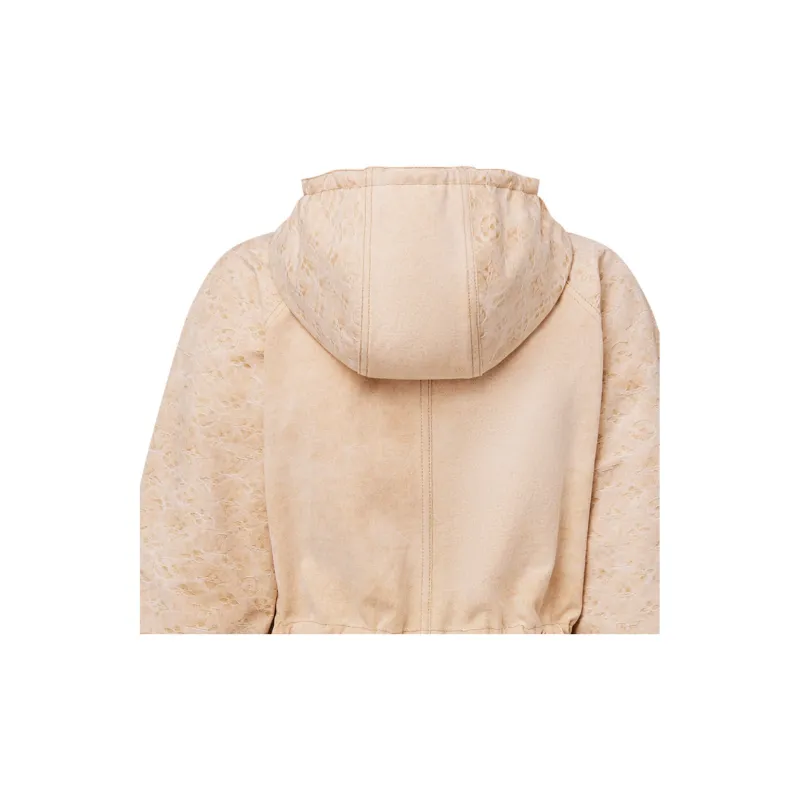 LOUIS VUITTON Monogram Canvas Hooded Parka-4