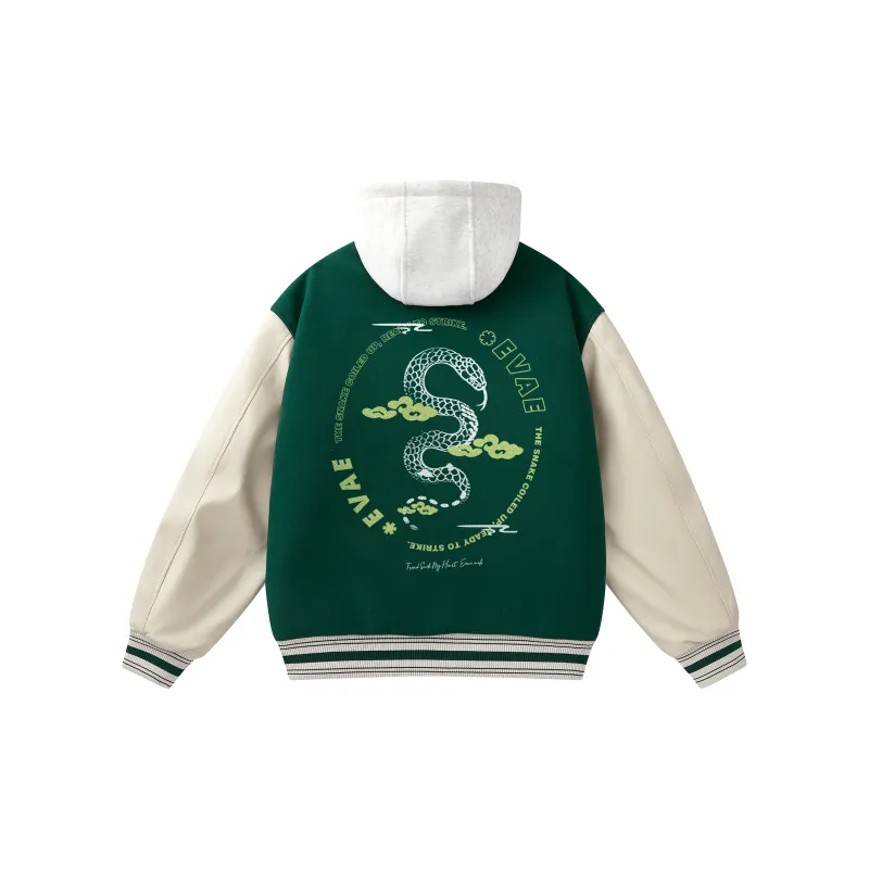 *EVAE+MOB Baseball Jacket Unisex-1