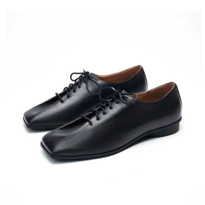 HOVANKI Low-Top Casual Shoes Unisex Black-1