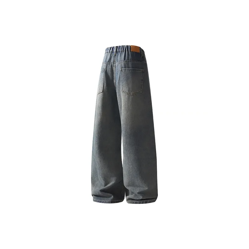 Supremo Cat Jeans Unisex Vintage Blue-1