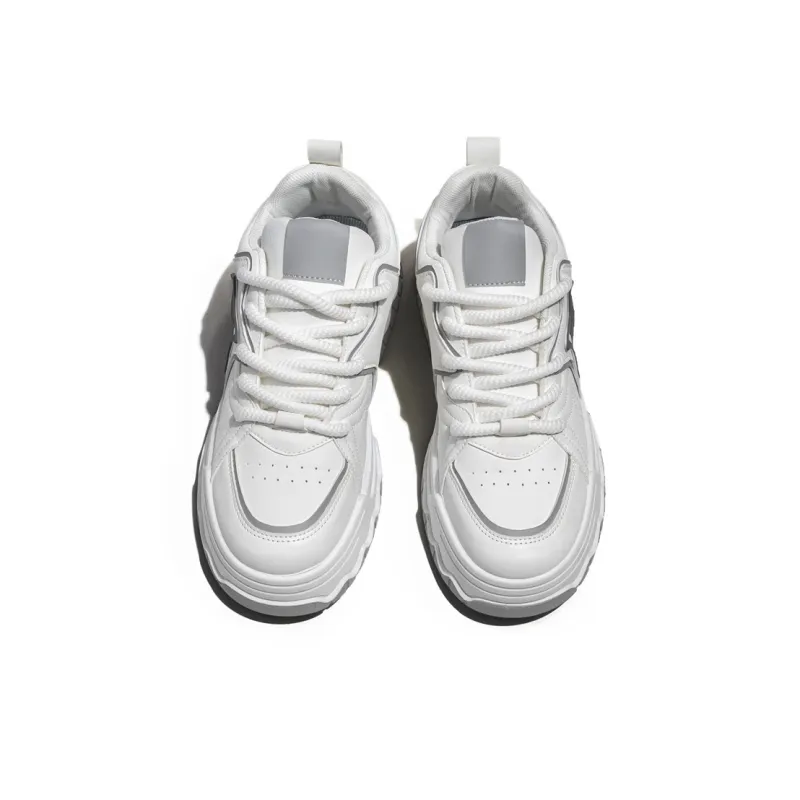 ΛOLUNKΛ Abrasion Resistant Low Top Skateboard Shoes Men's-8