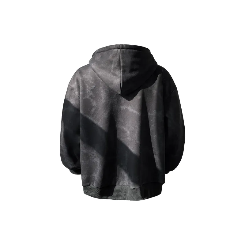 HOKLV Sweatshirt Unisex Tie Dye White-3