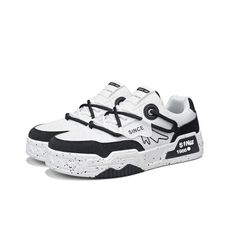JANECO Anti Slip Wear Resistant Low Top Skateboard Shoes Men's-10