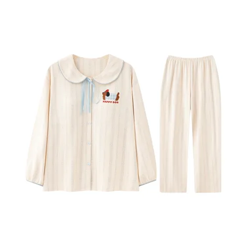 Lan Miao Pajama Set Women's Light Blue