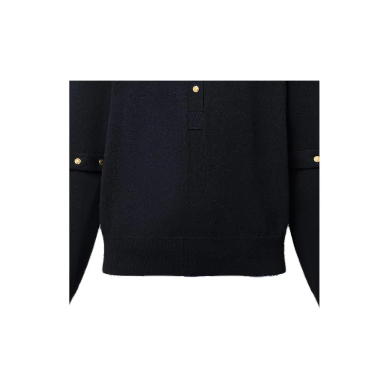 LOUIS VUITTON SS25 Cashmere Sweater Women's Black-2