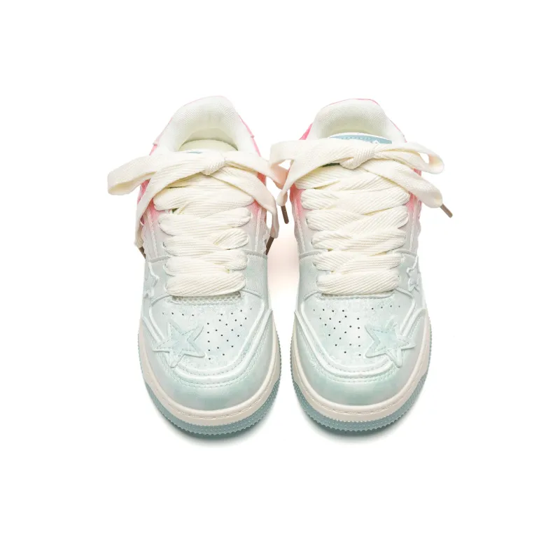 Teddy Bear Collection Coverage Slip Resistant And Abrasion Resistant Low Top Skateboard Shoes Women's-10