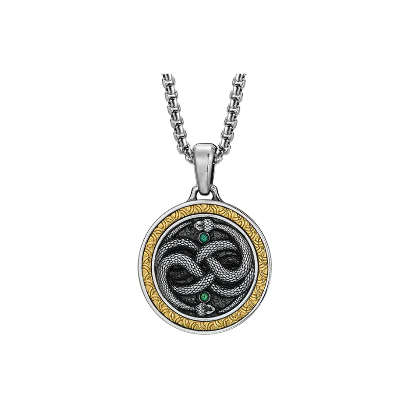 MYSH 925 Sterling Silver Necklaces Men's-6