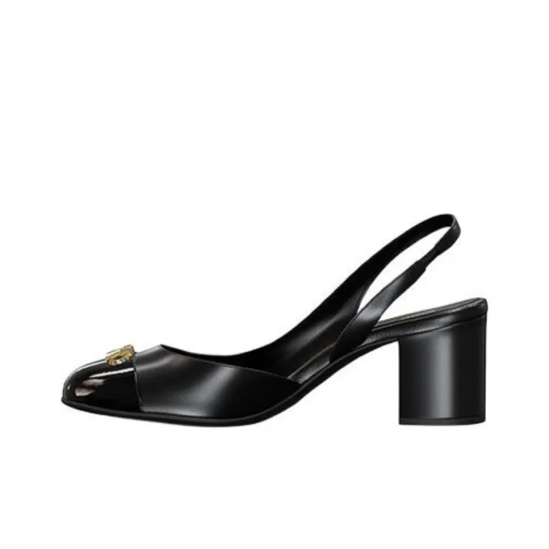 MICHAEL KORS Perla Fle Chunky Heel High Heels Women's Black-0