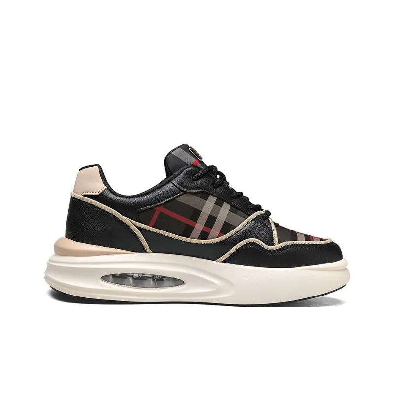 CEDAR HAN Coverage Support Height Increase Low Top Skateboard Shoes Unisex-1