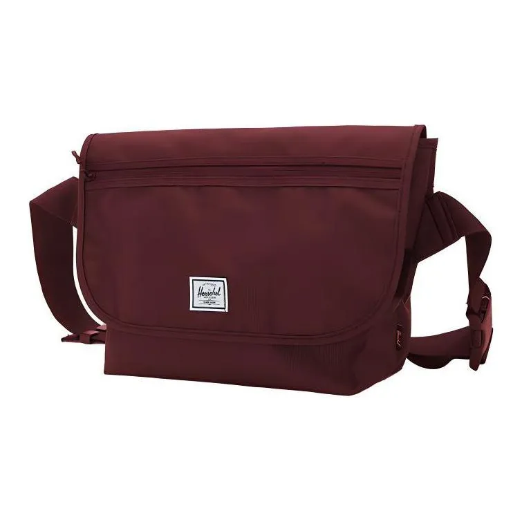 Herschel Polyester Shoulder Bag, Crossbody Bag Mini Unisex Dark Red Color-1