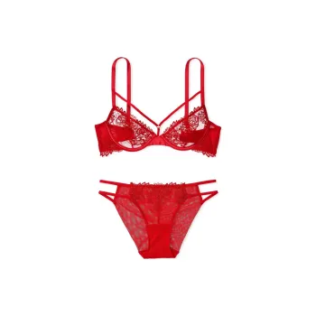Victoria's Secret Underwear Set Women's Red