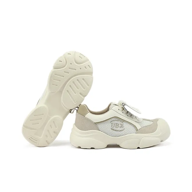 UBZ Height Increasing Low Top Chunky Sneakers Women's-4