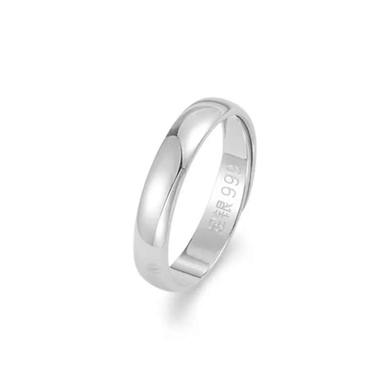VEZA S999 Fine Silver Rings Unisex-0