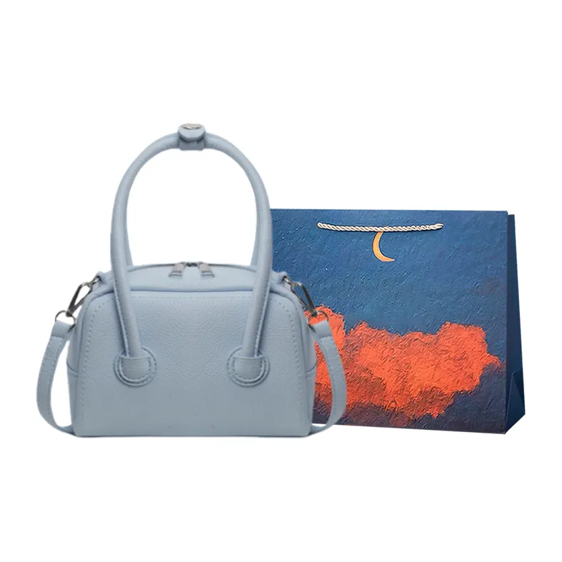 Elsvet PU Crossbody Handbag Regular Women's White/Sky Blue/Yellow/Black/Pink-5