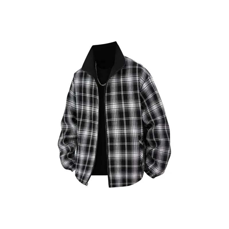 ADOONGA Jackets Coats Unisex Navy Blue-1