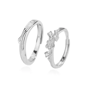 Chongqing Gold Store S925 Silver Rings Unisex