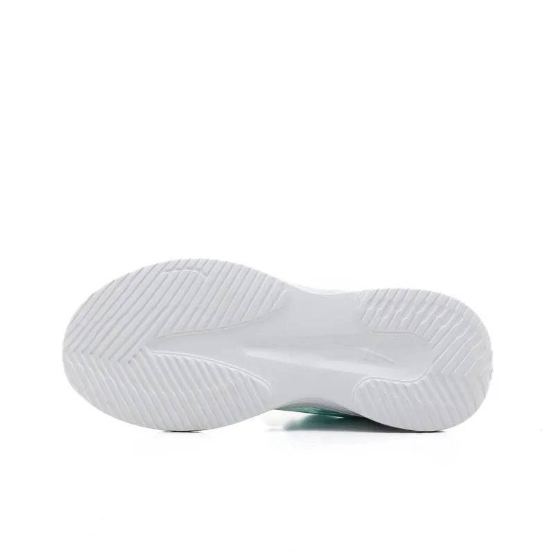 Warrior Lightweight Rebound Wear Resistant Low Top Training For Long Distance Running Running Shoes Women's White Moon-5