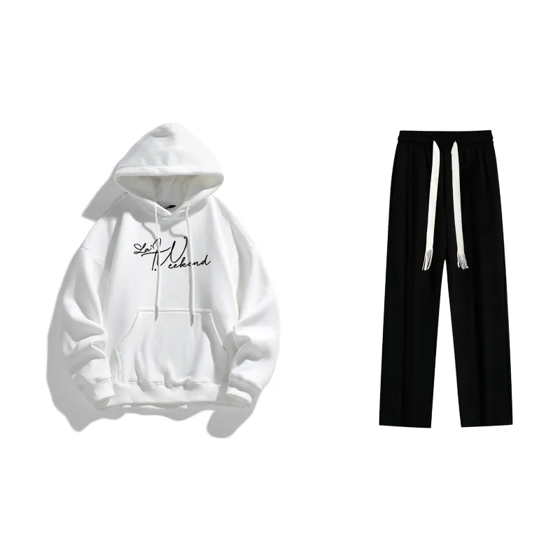 LA'T.WEEKEND Sweatshirt Set Unisex-3