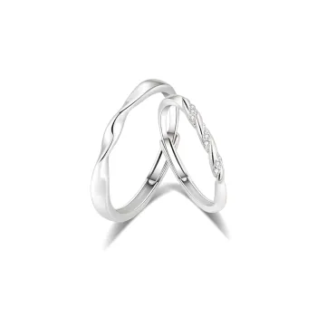 Love Jewelry Sterling Silver Rings Unisex