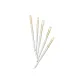 5 Pcs Stone Blue Eye Shadow Brushes (Nude Brushes)