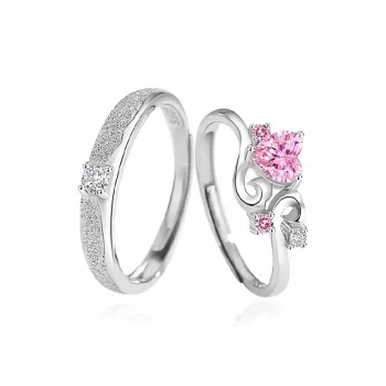 Chongqing Gold Store S925 Silver Rings Unisex