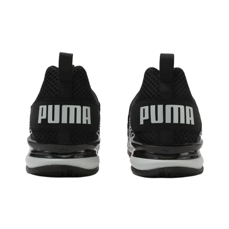 PUMA Axelion Anti Slip Wear Resistant Low Top Running Shoes Men's Black-2