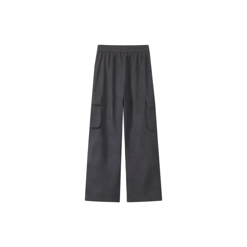 WKOOG Casual Pants Unisex Black-7