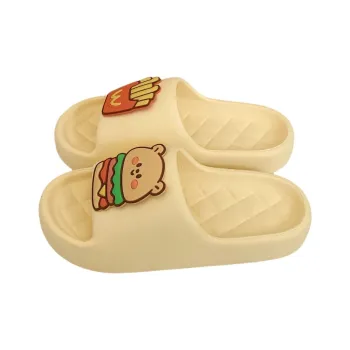 SHIGUDE Slippers Unisex, Light Yellow