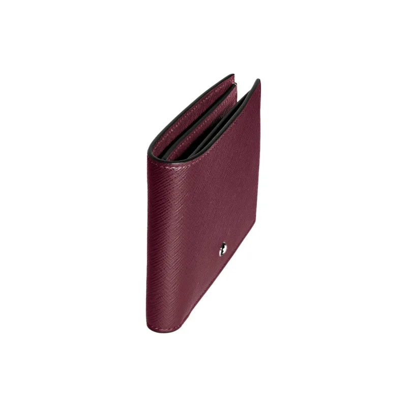 MONTBLANC Calfskin Wallet Women's Burgundy-1