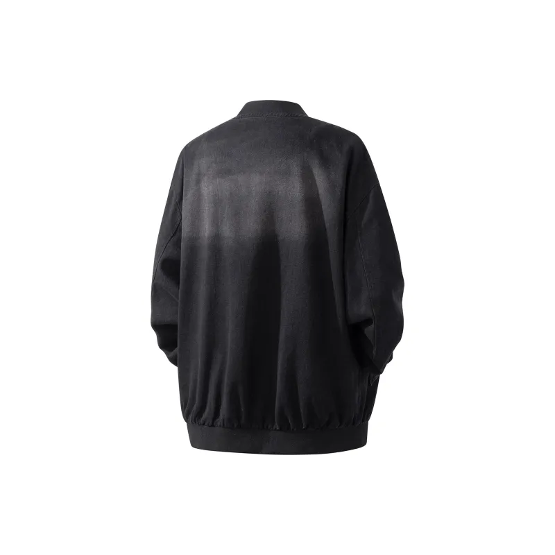 FORCEPULR Denim Jacket Unisex Black Purple-3