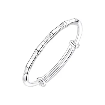 Hui Xuan Charm 999 Fine Silver Bangles Women's