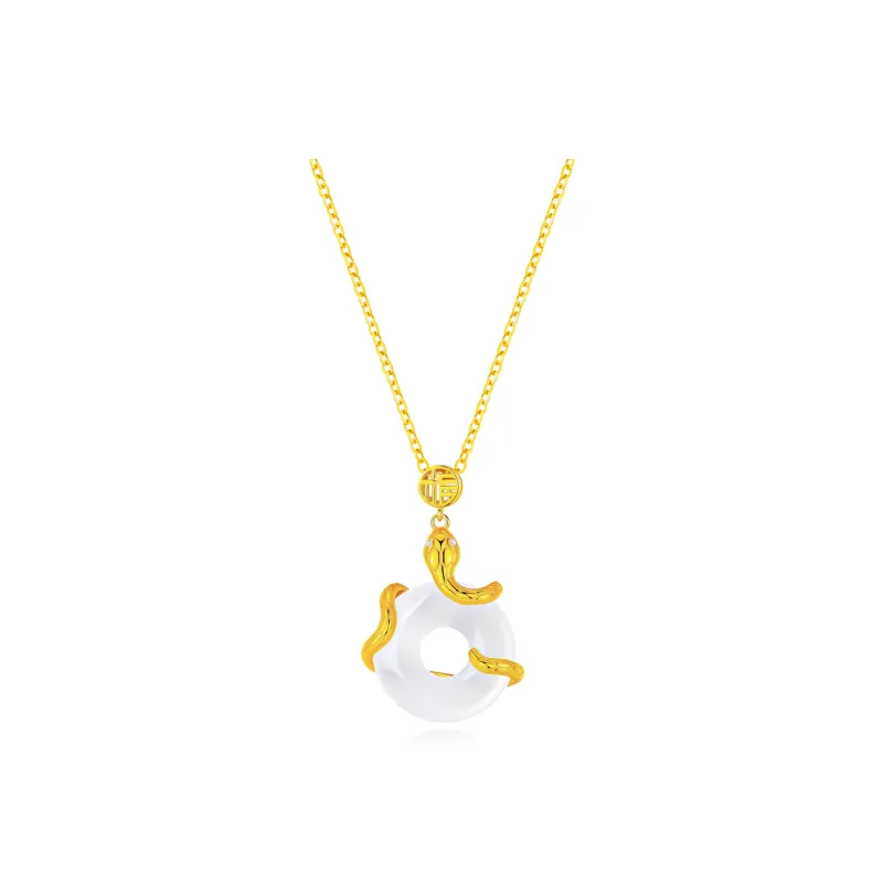 SUCH NICE Chalcedony Necklaces Women's-0
