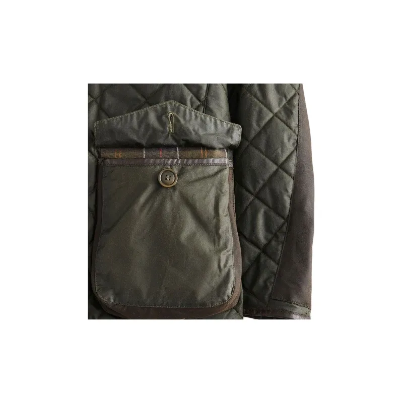 BARBOUR Puffer Jacket Men's Army Green-7