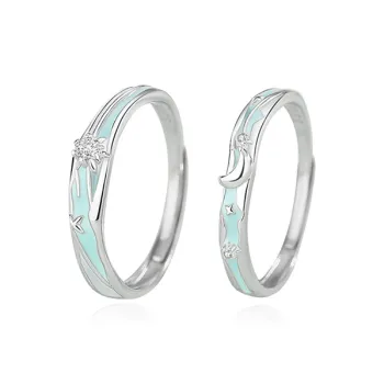Chongqing Gold Store S925 Silver Rings Unisex